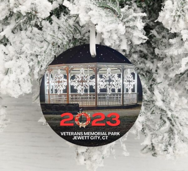 2023 Snowflake Gazebo Christmas Ornament