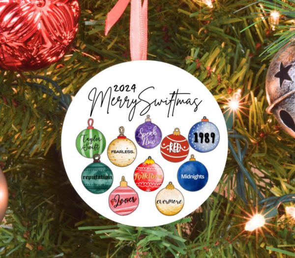 Merry "Swiftmas" Christmas Tree Ornament Decoration